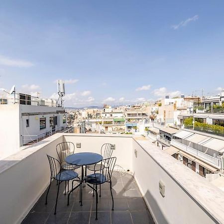 Ferienwohnung Penthouse In The Heart Of Athen Exterior foto
