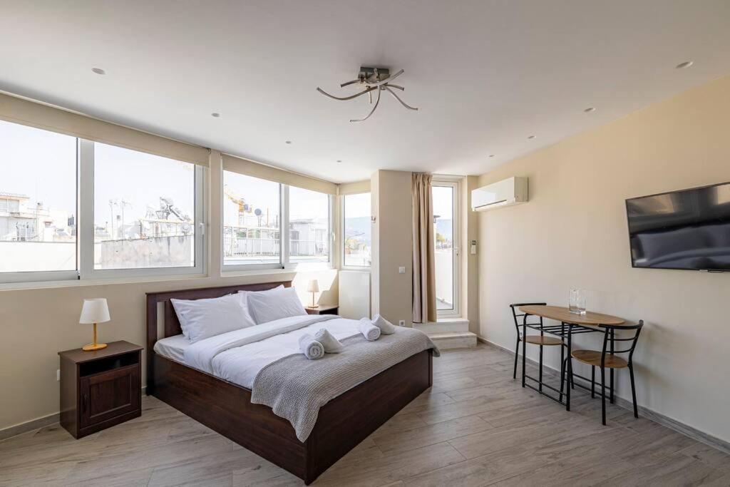 Ferienwohnung Penthouse In The Heart Of Athen Exterior foto