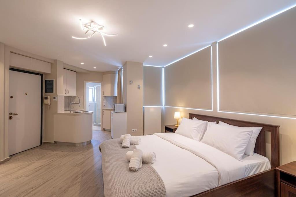 Ferienwohnung Penthouse In The Heart Of Athen Exterior foto